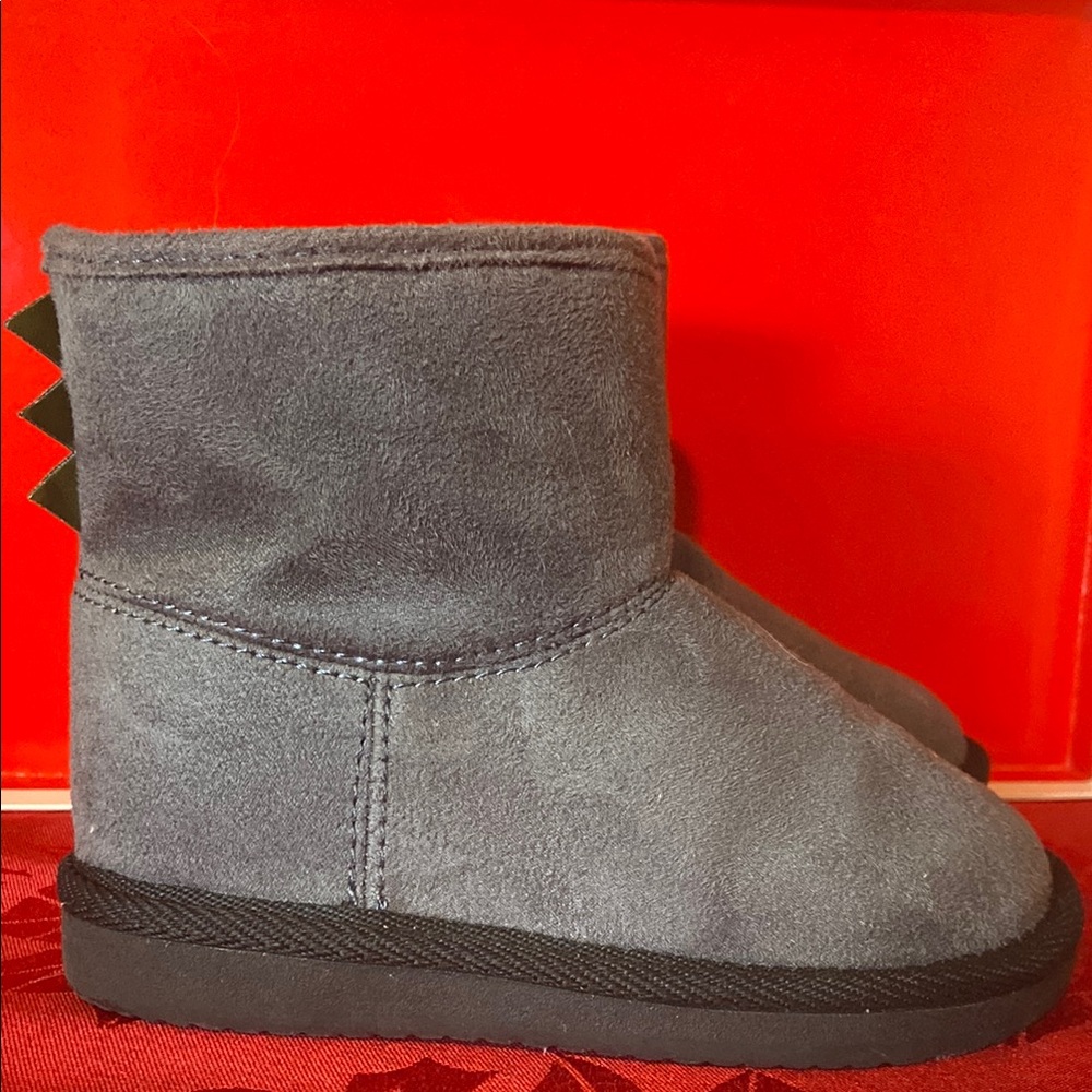 Carters Kids Gray Cold Weather Ankle Boots
